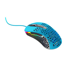 Игровая мышь Xtrfy M4 RGB, голубой