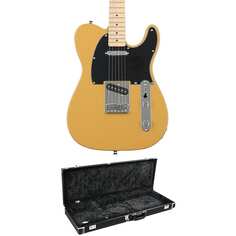 Электрогитара Squier Affinity Series Telecaster Electric Guitar with Hard Case - Butterscotch Blonde with Maple Fingerboard