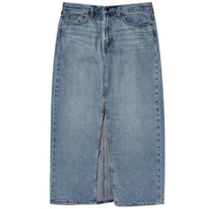 Юбка миди Levis Vintage Clothing Ankle Column, синий