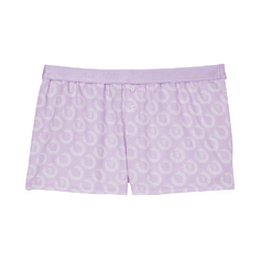 Пижамные шорты Victoria&apos;s Secret Pink Satin Boxy, сереневый
