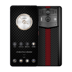 Смартфон Vertu Metavertu 2 Carbon Fortune Flame, 12 ГБ/1 ТБ, 2 Nano-SIM, черный/красный