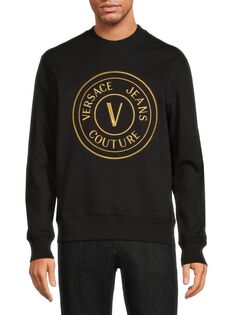 Толстовка с логотипом Versace, цвет Black Gold