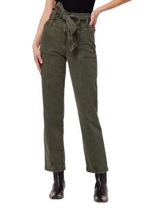 Прямые джинсы до щиколотки в стиле практичности Hudson, цвет Rifle Green