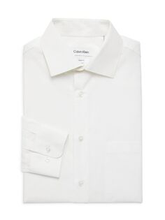 Классическая рубашка обычного кроя Calvin Klein, белый