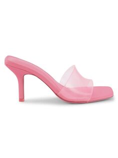 Прозрачные сандалии-мулы Maxari Bcbgeneration, розовый