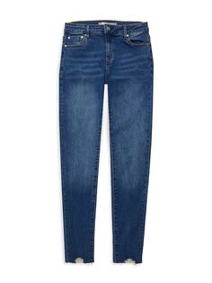 Потертые джинсы для девочек Diane Tractr, индиго