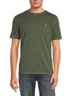 Футболка с круглым вырезом и логотипом Scotch &amp; Soda, цвет Field Green