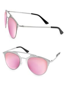 Солнцезащитные очки-авиаторы ALFIE 52MM Aqs, розовый