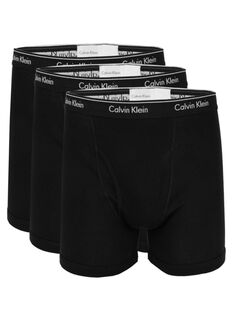 Комплект из 3 хлопковых трусов-боксеров Calvin Klein, черный