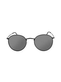 Круглые солнцезащитные очки Roe 50MM Aqs, черный