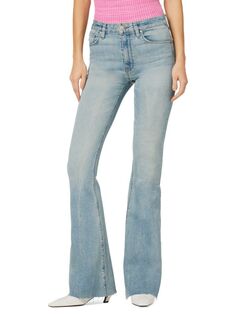 Расклешенные джинсы с высокой посадкой Holly Hudson, цвет Glory Days