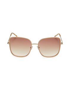 Солнцезащитные очки-бабочки 58MM Boss, цвет Gold Havana