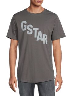 Футболка с логотипом G-Star Raw, цвет Granite