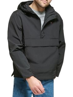 Куртка с капюшоном на полумолнии Tommy Hilfiger, черный