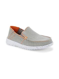 Кроссовки без шнуровки Boy&apos;s Kick Back Jr Deer Stags, цвет Grey Orange