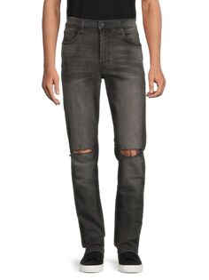 Рваные джинсы узкого кроя Rhys Athletic Joe&apos;S Jeans, серый