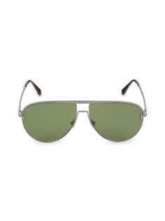 Солнцезащитные очки-авиаторы 60MM Tom Ford, серый