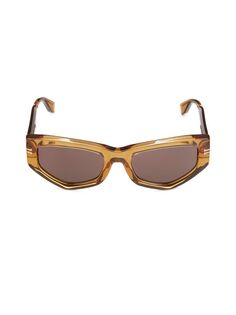 Солнцезащитные очки «кошачий глаз» 54 мм Marc Jacobs, цвет Havana