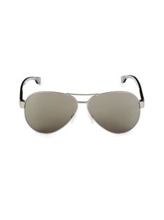 Солнцезащитные очки-авиаторы 63MM Boss, серый