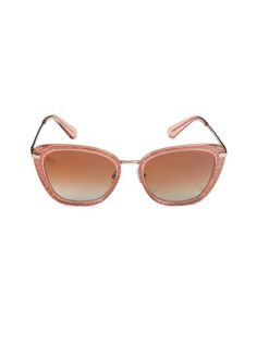 Солнцезащитные очки Thelma 53MM «кошачий глаз» Kate Spade New York, цвет Havana