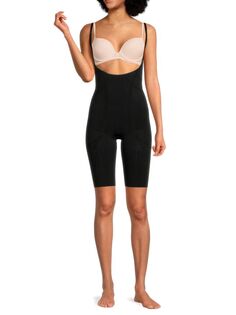 Однотонное корректирующее боди Body Beautiful Shapewear, черный