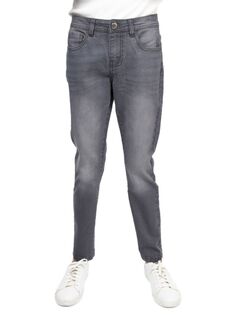 Узкие зауженные джинсы для мальчиков Cultura, серый