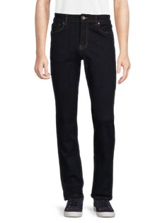 Однотонные прямые джинсы с высокой посадкой Ben Sherman, цвет Indigo Black
