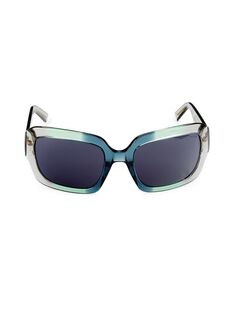 Квадратные солнцезащитные очки 59MM The Marc Jacobs, синий