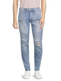 Байкерские джинсы Blinder V2 Hudson, цвет Indigo Spring