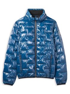Короткая куртка-пуховик Kobe Noize, синий