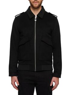 Полевая куртка Maxwell из веганской шерсти Noize, черный
