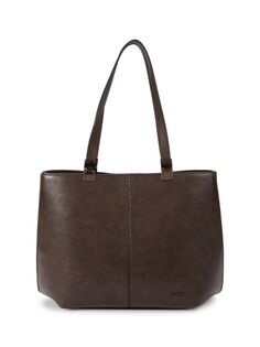Гранитная сумка-тоут с логотипом Calvin Klein, цвет Java