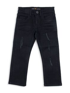 Потертые узкие джинсы для маленького мальчика X Ray, цвет Jet Black