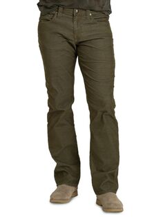 Вельветовые джинсы прямого кроя в деревенском стиле Stitch&apos;S Jeans, цвет Juniper