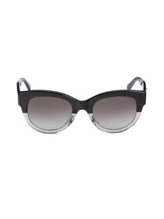 Солнцезащитные очки «кошачий глаз» 53MM Mcm, черный