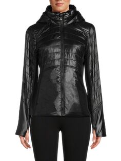 Однотонная куртка-пуховик Calvin Klein, цвет Metallic Black