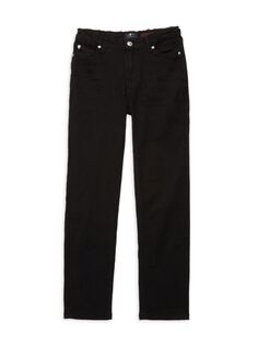 Узкие эластичные джинсы для мальчиков 7 For All Mankind, черный