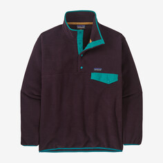 Мужской флисовый пуловер Synchilla Snap-T Patagonia, цвет Obsidian Plum