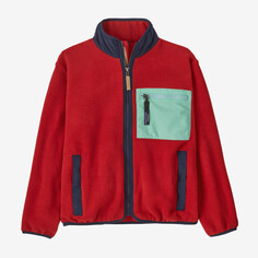 Детская флисовая куртка Synchilla Patagonia, цвет Touring Red