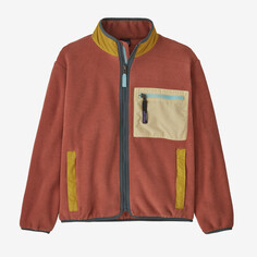 Детская флисовая куртка Synchilla Patagonia, цвет Burl Red