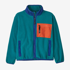 Детская флисовая куртка Synchilla Patagonia, цвет Belay Blue