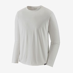 Мужская классная повседневная рубашка Capilene с длинными рукавами Patagonia, белый