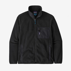 Мужская флисовая куртка Synchilla Patagonia, черный