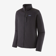 Мужская повседневная куртка R1 Patagonia, цвет Ink Black - Black X-Dye