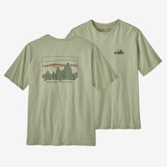 Мужская футболка 73 Skyline из органического материала Patagonia, сальвия зеленый