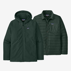 Мужская куртка Downdrift 3-в-1 Patagonia, зеленый