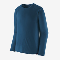 Мужская рубашка Capilene Cool Trail с длинными рукавами Patagonia, лагом синий