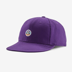 Скрап повседневная кепка Patagonia, цвет Fitz Roy Icon: Purple
