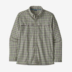 Мужская эластичная рубашка с ранней посадкой Patagonia, зеленый