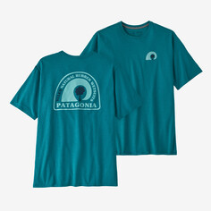 Мужская резиновая футболка Mark Responsibili-Tee Patagonia, синий